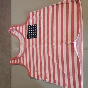 American Flag tank top
